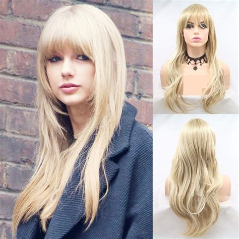 💇‍♀️Blonde Bangs Wigs Inspired by Taylor Swift