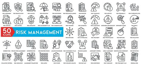 📊 12 Risk Management Icons for Crystal-Clear Communication