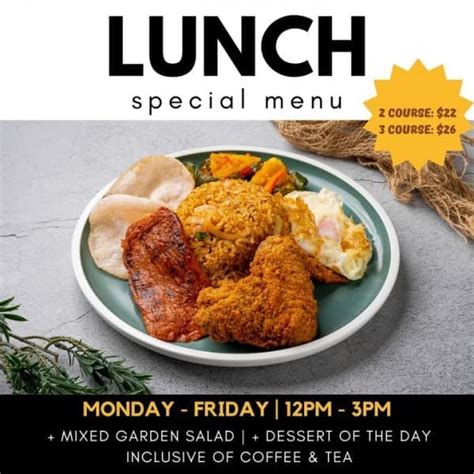 🚨 Weekday Lunch Promotion 2022: Get Ready for Midday Indulgence! 🚨