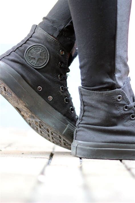  **Converse All Star All Black: A Comprehensive Guide to the Classic Footwear**