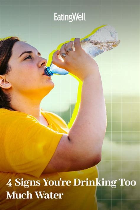  4 Signs You're Drinking Too Much Water 