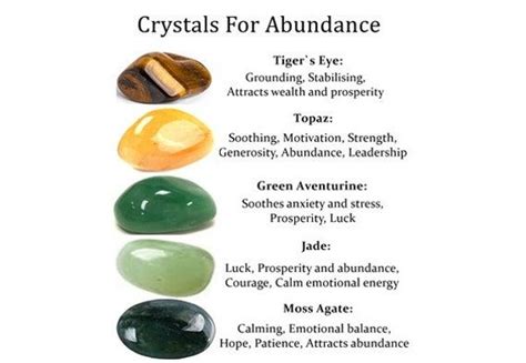  Abundance Stones: Unlocking the Power of Nature for Abundance and Prosperity