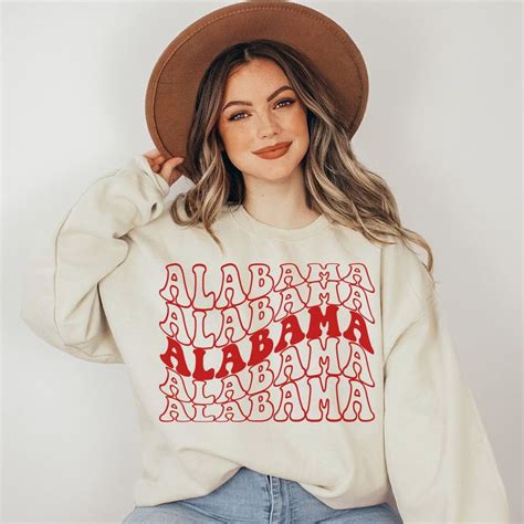  Alabama Retro Sweatshirt: A Blast from the Past with a Modern Twist 