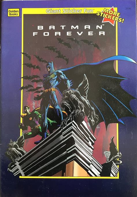  Batman Forever Sticker Book Deluxe Sticker Fun Doc