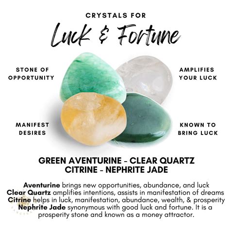  Crystals for Good Luck: Unleashing Fortune with Glimmering Gems 