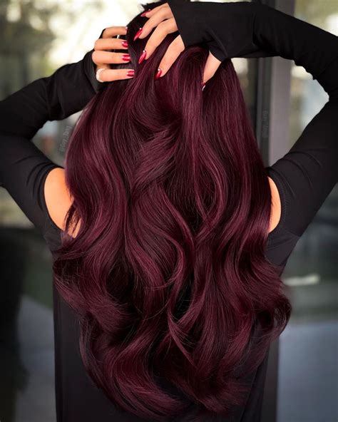  Dark Red Burgundy Hair Color: A Rich, Luxurious Hue for All Seasons 