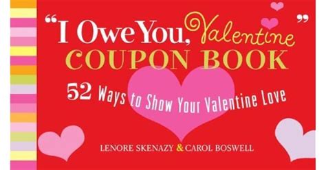  I Owe You Valentine Coupon Book 52 Ways to Show Your Valentine Love Kindle Editon