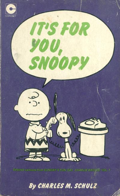  IT S FOR YOU SNOOPY CORONET BOOKS  Doc