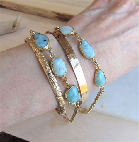  Indulge in the Enchanting Allure of Larimar Bracelets: A Journey into Serenity and Style 