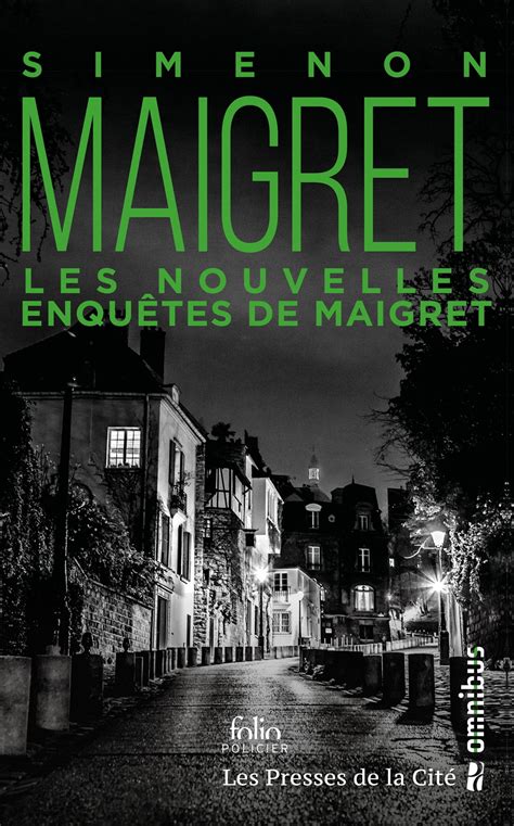  Les Nouvelles Enquetes De Maigret Menaces De Mort Etc Tout Simenon aux Presses de la cite French Edition Kindle Editon