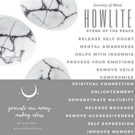  Metaphysical Properties of Howlite: A Journey into Serenity and Spiritual Awareness 