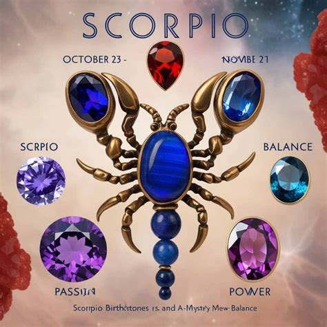  Scorpio Stone: Uncover the Mystical Power of Birthstones 