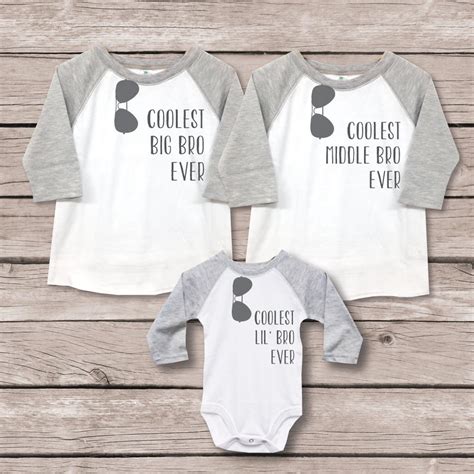  Sibling Shirts for 3: A Fun and Affordable Way to Bond 