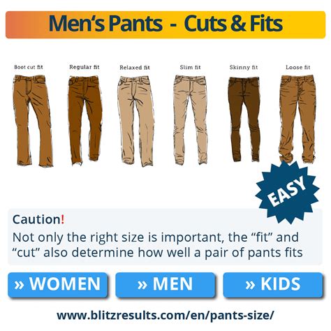  The Ultimate Guide to Pant Sizes for Men: Navigating the Numbers and Fits 