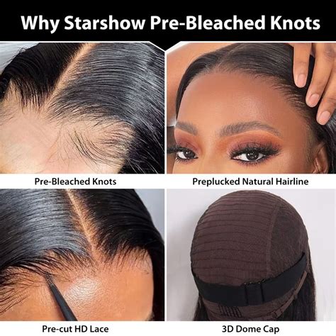  Types of Bleached Knots Wigs