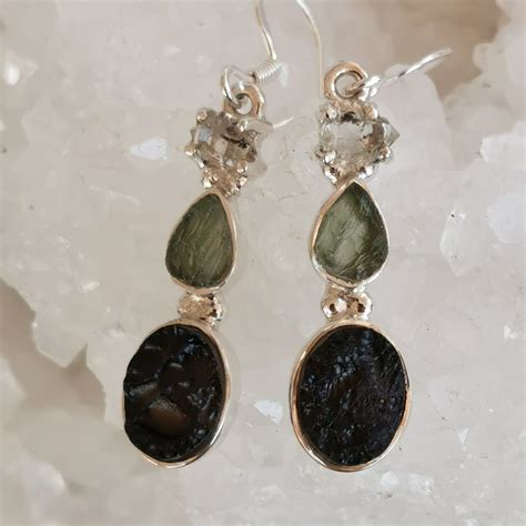  Unveiling the Enchanting Allure of Moldavite Earrings 