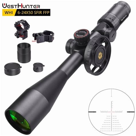  Westhunter WHI 6-24x50 SFIR FFP Rifle Scopes: Precision and Clarity for Long-Range Shooting 