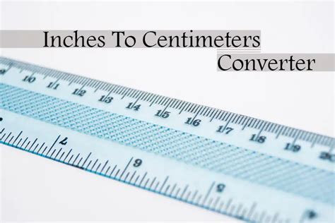 .5 Cm to Inch: A Comprehensive Guide to Conversions and Applications