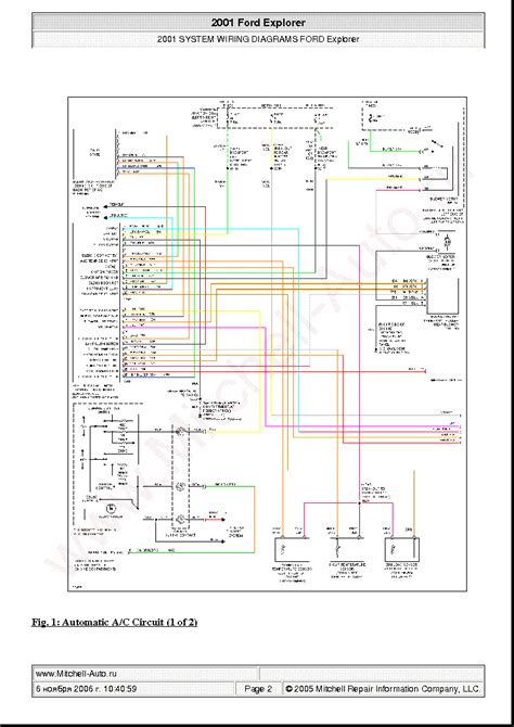 01 ford explorer wiring diagram PDF