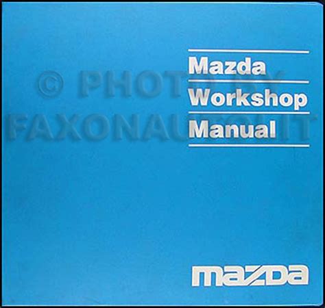 01 mazda b4000 repair manual PDF