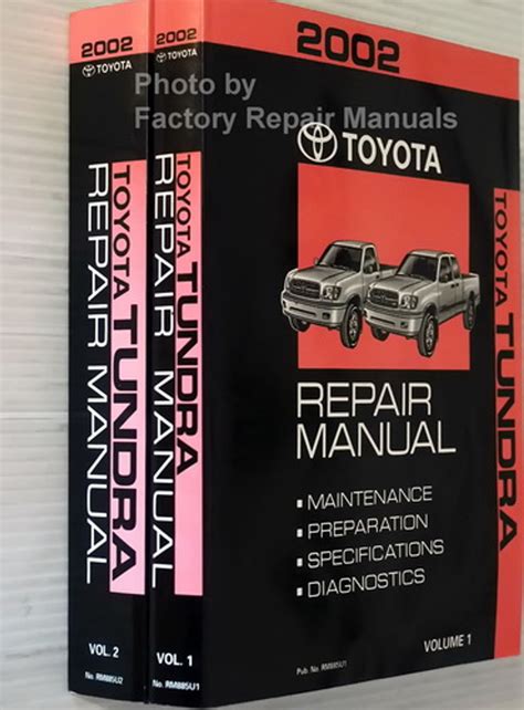 02 TOYOTA TUNDRA REPAIR MANUAL Ebook Epub