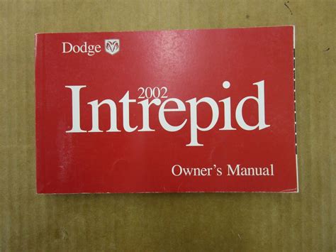 02 dodge intrepid manual Doc