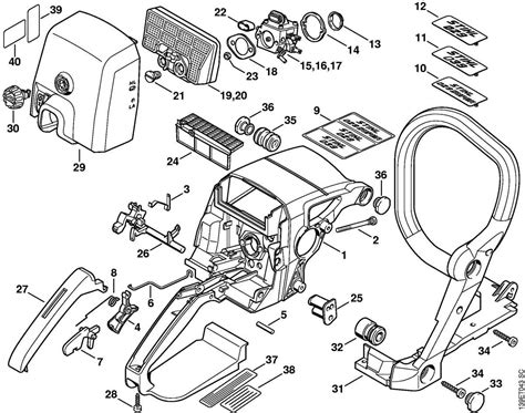 029 stihl chainsaw schematic PDF