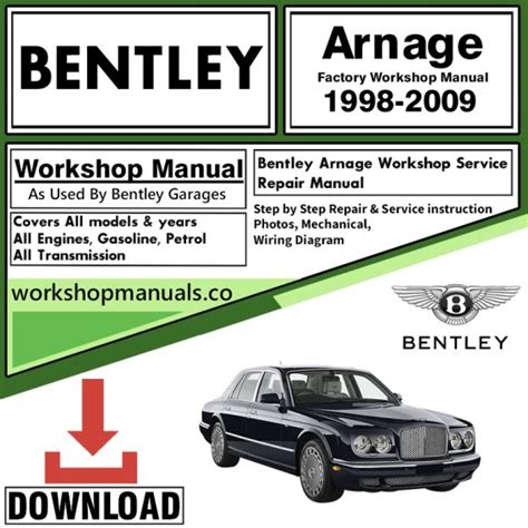 03 bentley arnage owner manual Doc