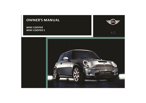 04 mini cooper owners manual Kindle Editon