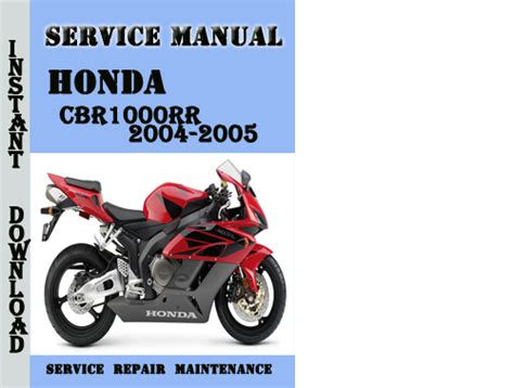 05 cbr1000rr service manual Reader