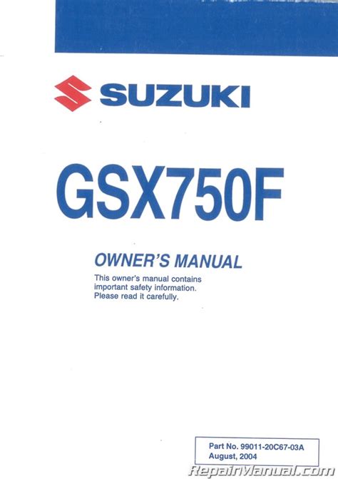 05 suzuki service manual gsx750f Reader