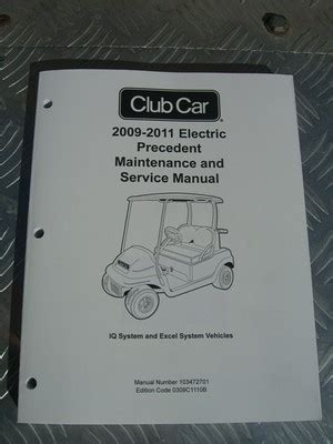 07 club car precedent service manual Epub