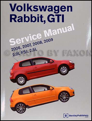 07 volkswagen rabbit service manual pdf Kindle Editon