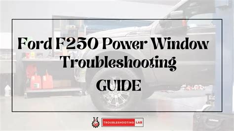 08 f250 diy troubleshooting guide Doc