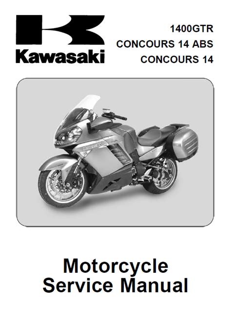 08 kawasaki concours 14 service manual PDF