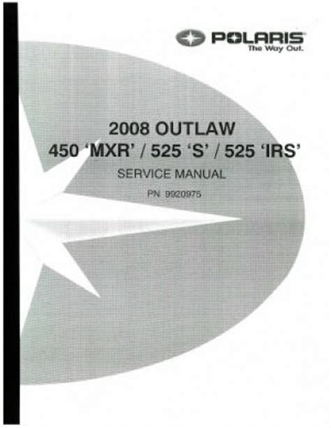 08 polaris outlaw 525 repair manual pdf Reader