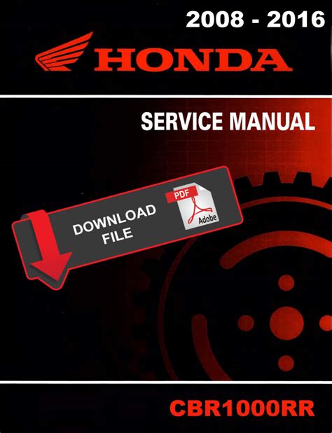 09 cbr1000rr service manual PDF