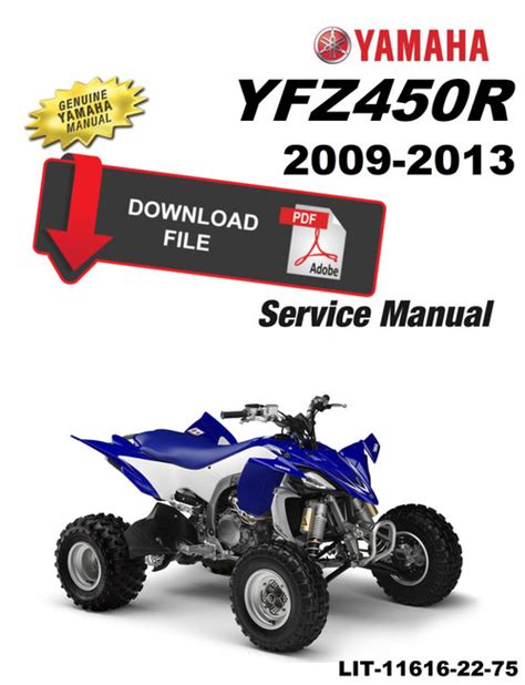 09 yfz450r service manual Kindle Editon
