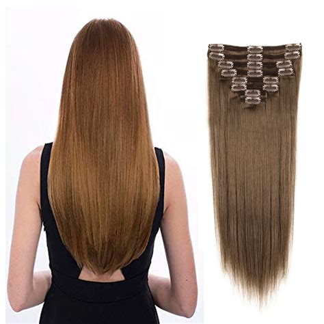 1) Clip-In Hair Extensions: