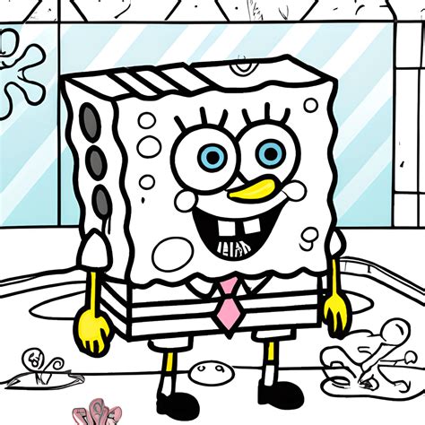 1) Use Spongebob Black & White as a starting point.