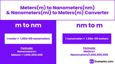 1,000,000,000 to 1: The Vast Divide Between Meters and Nanometers