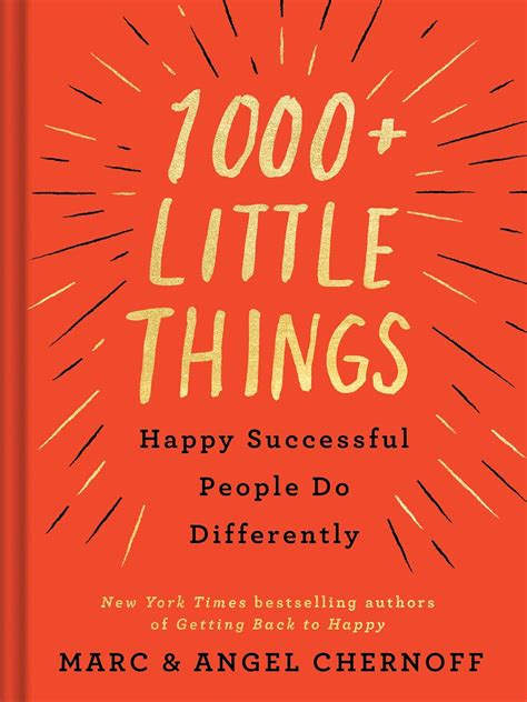 1,000  Little Things Happy Successful People Do Ebook Epub