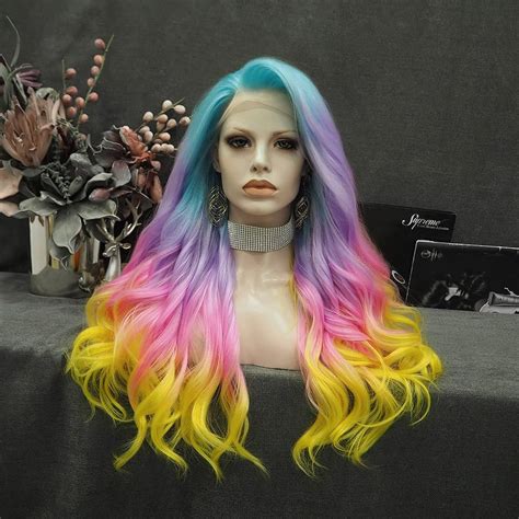 1,000+ Ombre Rainbow Wigs: