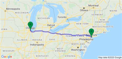 1,000 Mile Journey: Chicago to New Jersey