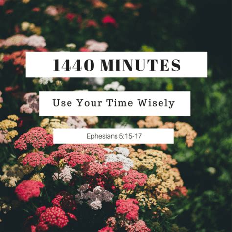 1,440 Minutes in 1 Day: Make the Most of Your Time