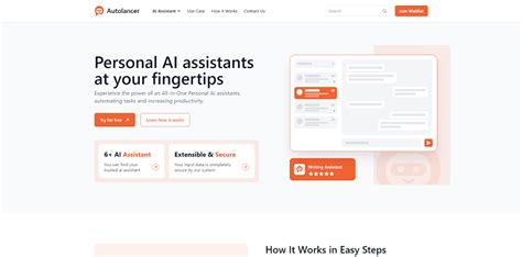 1: Personal Assistants at Your Fingertips