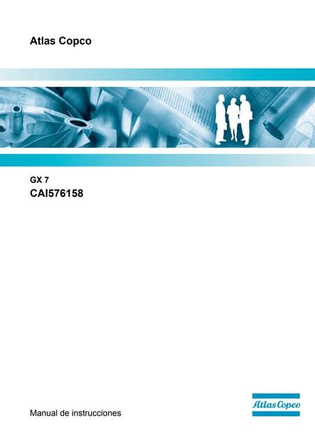 1 2008 Instruction Manual For Atlas Copco Compressor Model Gx 7 Doc