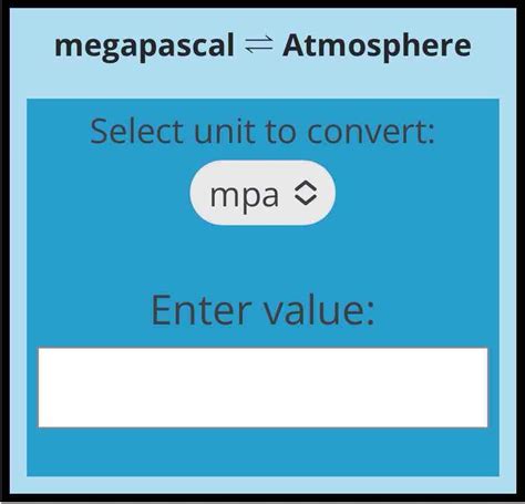 1 MPa to ATM Conversion: Unlocking Atmospheric Insights