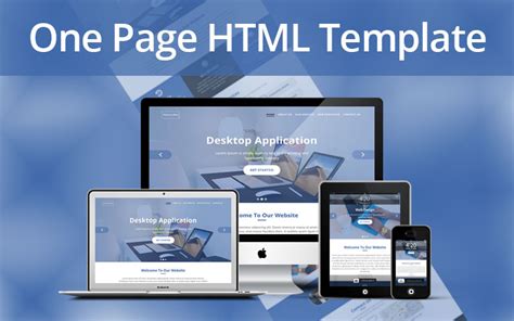 1 Page Html Template