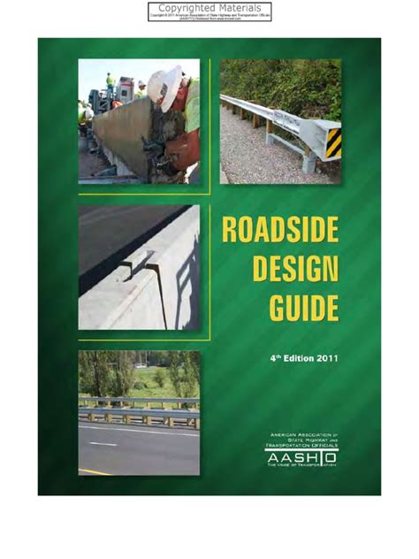 1 aashto roadside design guide PDF